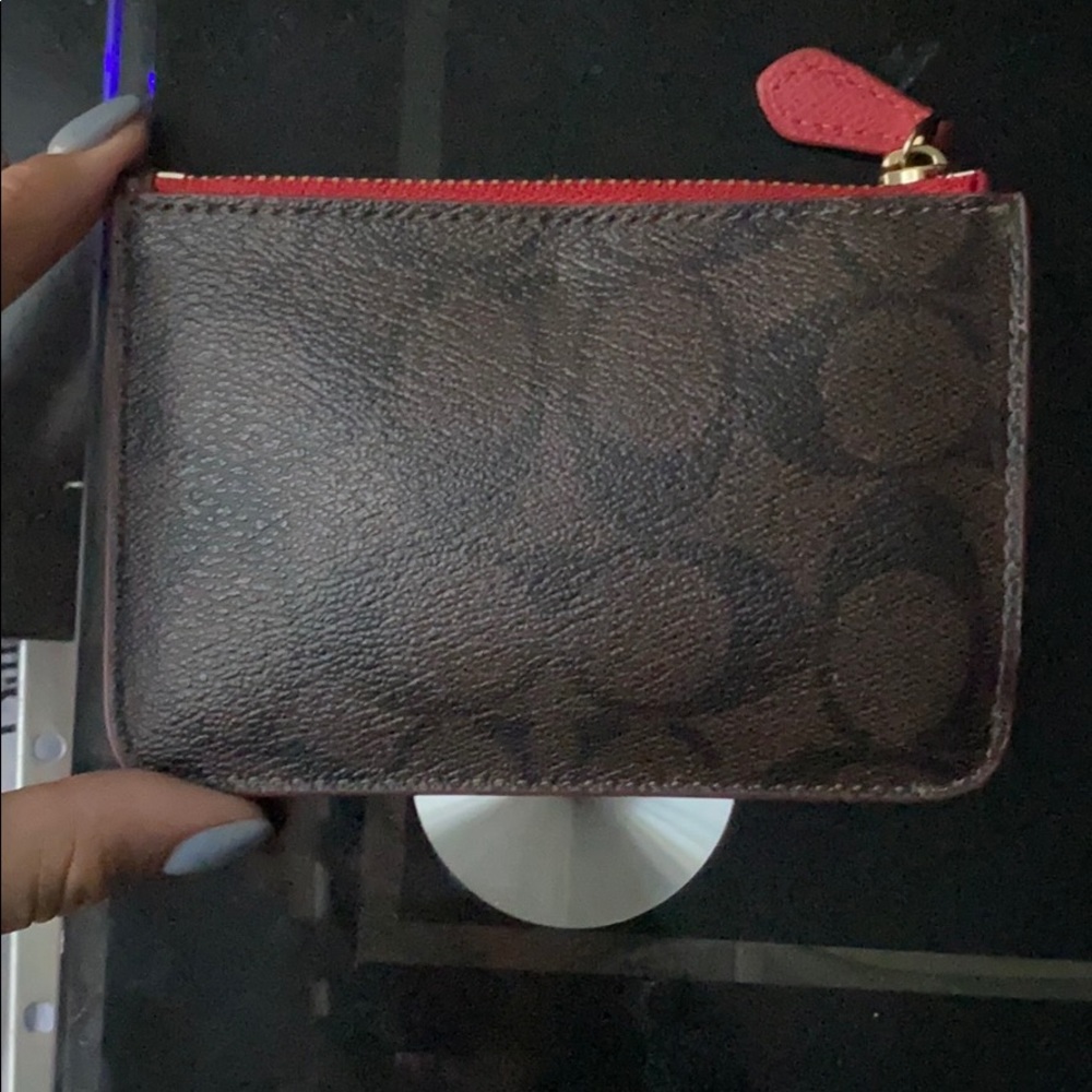 Coach Coin / Card Wallet Pouch - Picture 2 of 2